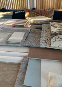 interieur ontwerper aan het werk. mood. casa vinkevenos, granito, terrazzo