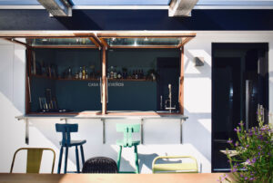 garden bar, boathouse, boothuis, serre