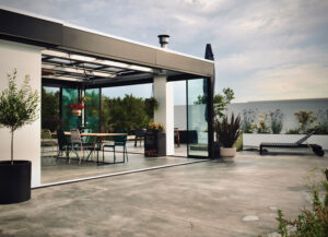 serre, maatwerk, glass doors, tuin, garden, beton