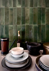 groene tegeltjes, Marazzi tegels